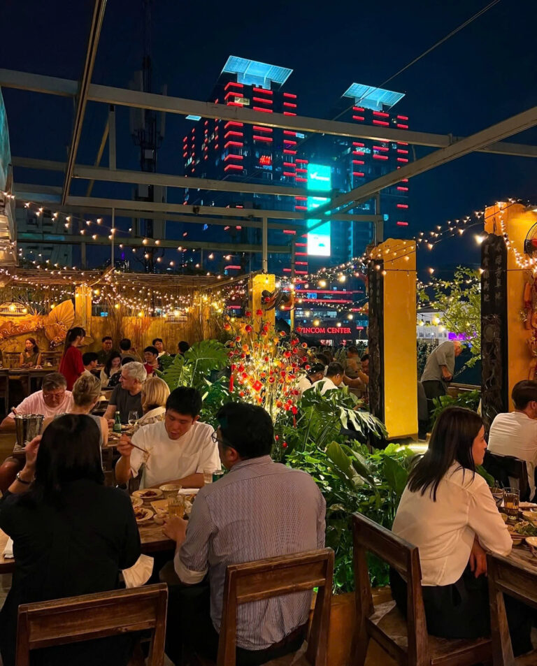 Authentic Rooftop Dining at Secret Garden
