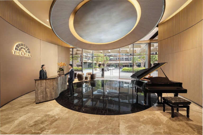 Hotel reception