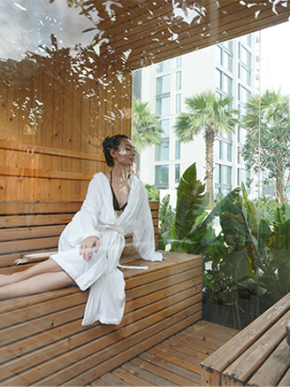 Rejuvenate sauna