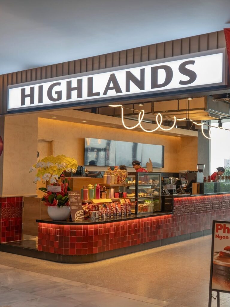Highland Coffee Marina IFC – Where Coffee Meets the Waterfront
