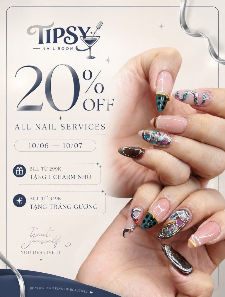 Tipsy Nail Room – Boutique Beauty Retreat