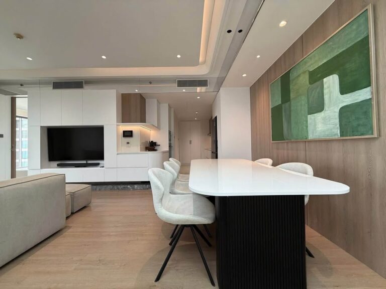 Monochromatic Kitchen Island