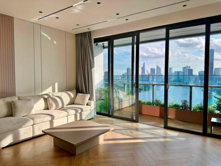 Sunlit Riverfront Beige