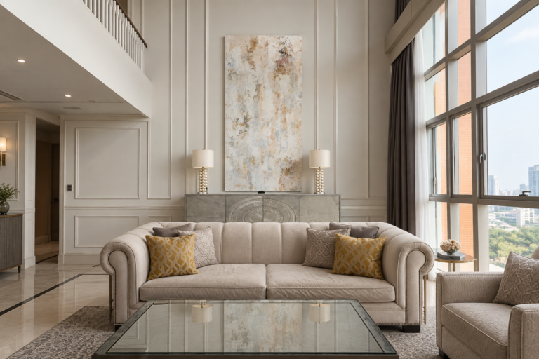 Grand Crystal Chandelier
